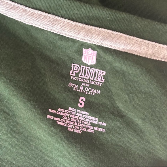 Victoria’s Secret PINK Jets Football T-Shirt - Picture 6 of 7